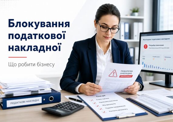 Блокування податкової накладної: що робити бізнесу