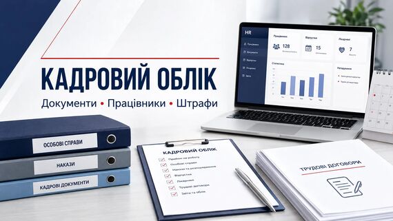 Кадровий облік на підприємстві: як правильно вести документи та уникнути штрафів