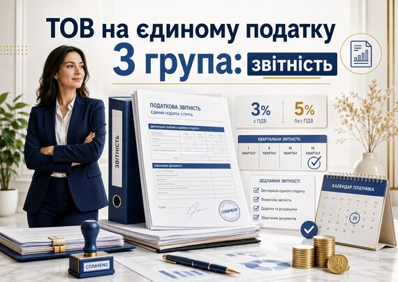 ООО единый налог 3 группа отчетность: подача, сроки и учет