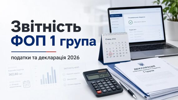 Звітність ФОП 1 група: що потрібно подавати підприємцю у 2026 році
