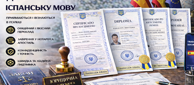 Переклад документів на іспанську мову