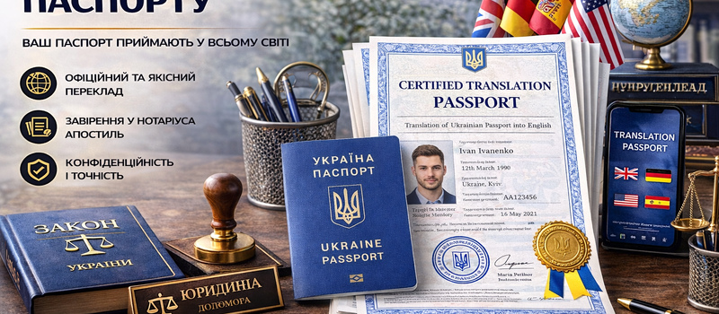 Перевод паспорта
