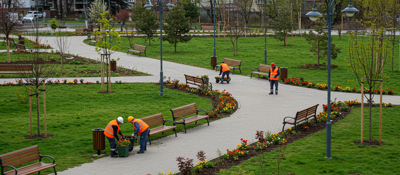 Видатки на благоустрій території: порядок проведення та облік