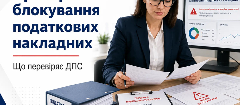 Критерії блокування податкових накладних: що потрібно знати бізнесу