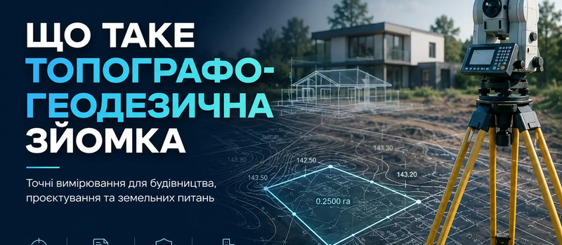 Что такое топографо-геодезическая съемка