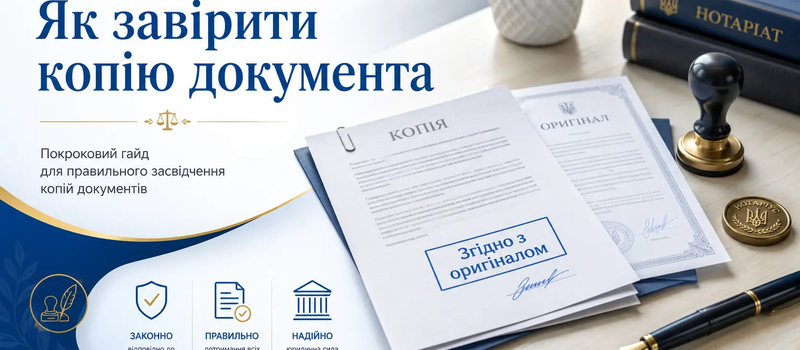 Як завірити копію документа
