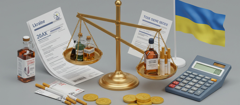 Акциз в Украине 2025: что облагается, сколько платить и как считать