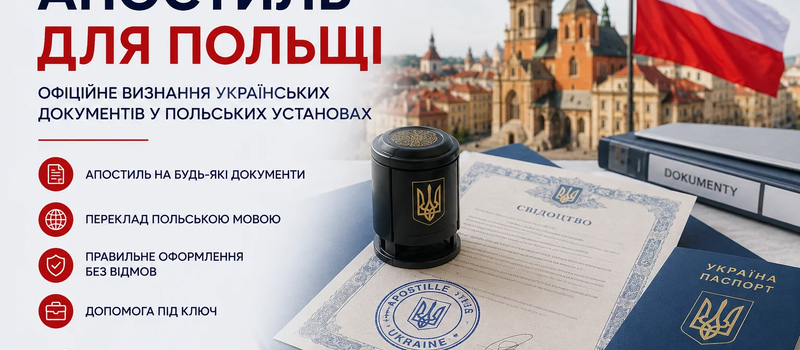 Апостиль для Польщі