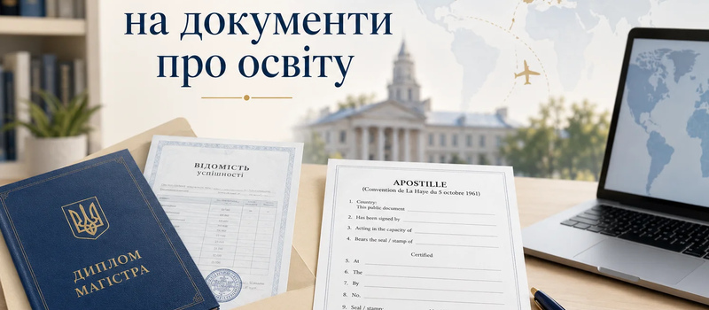 Апостиль на документы об образовании