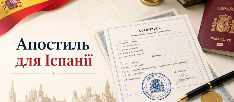 Апостиль для Испании