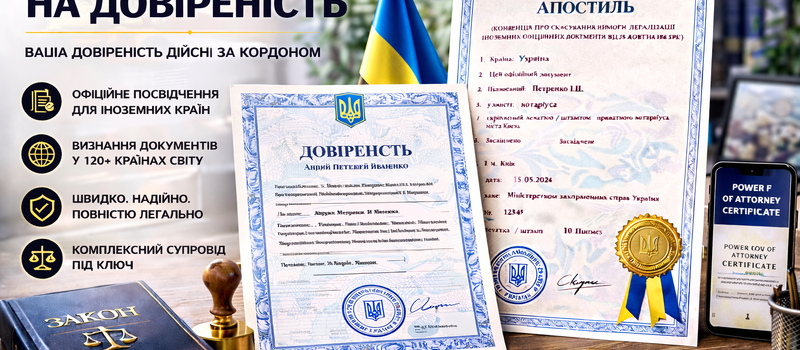 Апостиль на доверенность