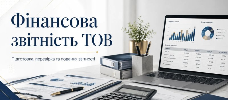Фінансова звітність ТОВ – підготовка та подання звітності для підприємств