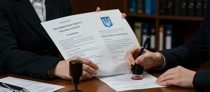 Нотаріально завірений переклад документів в Україні