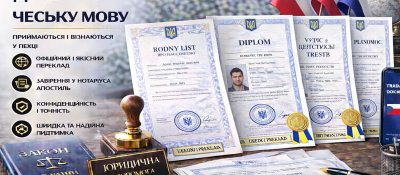Перевод документов на чешский язык