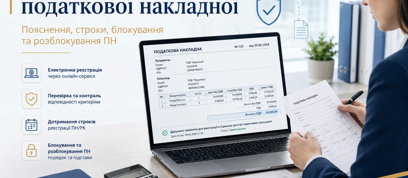 Реєстрація податкової накладної — строки, помилки та допомога бізнесу