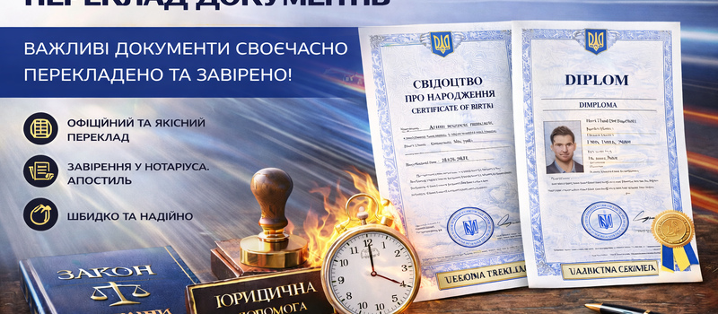 Терміновий переклад документів