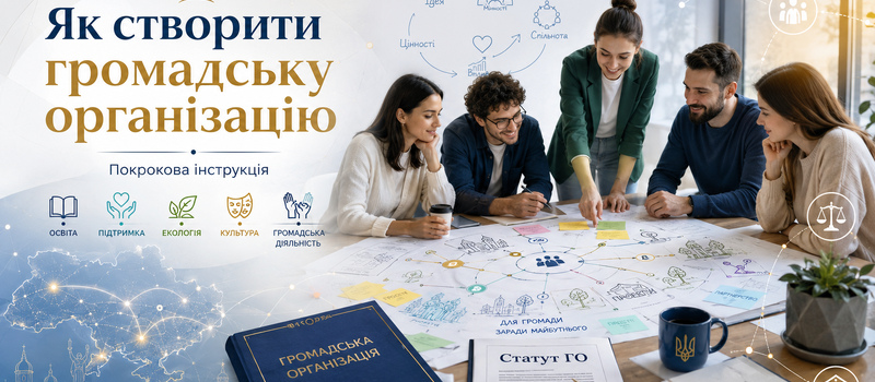 Як створити громадську організацію в Україні