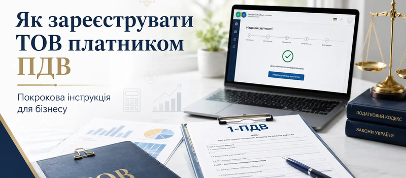 Как зарегистрировать ООО плательщиком НДС в Украине