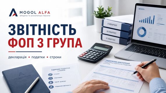 Звітність ФОП 3 група: що потрібно подати підприємцю та як не пропустити строки