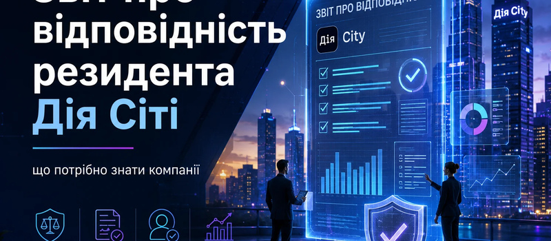 Отчет о соответствии резидента Дія Сіті: подача, требования и помощь бухгалтеров
